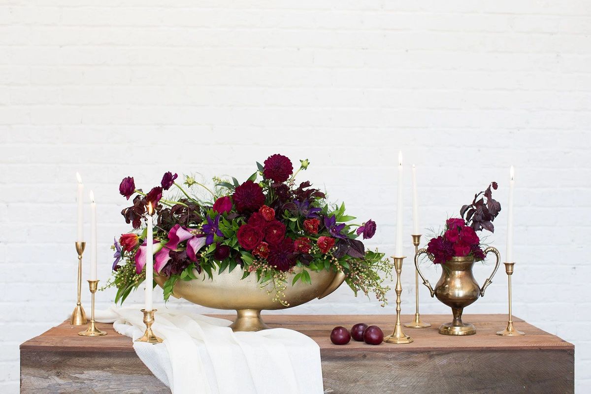 Vintage Gold Taper Candle Holders 3" tall, 6" tall and 12" tall options